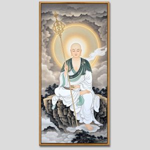 Địa Tạng Vương Bồ Tát | Tranh hộp đèn cao cấp | Mã tranh 433 | Tranh TÂM