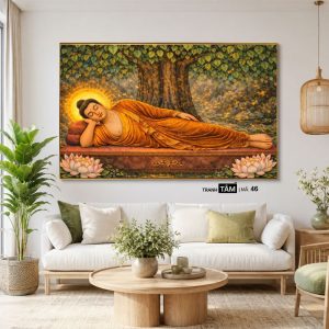Phật Thích Ca Mâu Ni | Tranh hộp đèn cao cấp | Mã tranh 46 | Tranh TÂM - Ảnh 4