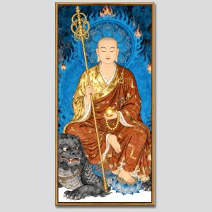 Địa Tạng Vương Bồ Tát | Tranh hộp đèn cao cấp | Mã tranh 467 | Tranh TÂM