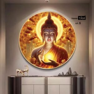 Phật Thích Ca Mâu Ni | Tranh hộp đèn cao cấp | Mã tranh 05 | Tranh TÂM - Ảnh 4