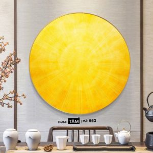 Alternative view of Tranh hào quang đặt sau tượng Phật | Tranh hộp đèn cao cấp | Mã tranh 563 | Tranh TÂM