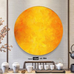 Alternative view of Tranh hào quang đặt sau tượng Phật | Tranh hộp đèn cao cấp | Mã tranh 564 | Tranh TÂM