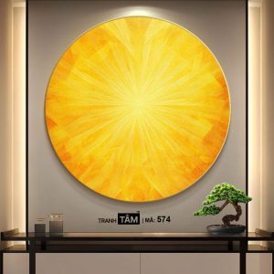 Tranh hào quang đặt sau tượng Phật | Tranh hộp đèn cao cấp | Mã tranh 574 | Tranh TÂM - Ảnh 4