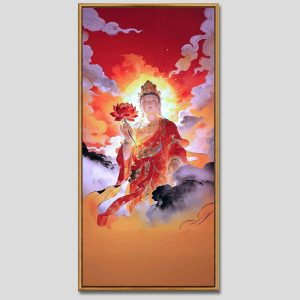 Phổ Hiền Bồ Tát | Tranh hộp đèn cao cấp | Mã tranh 612 | Tranh TÂM