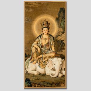 Phổ Hiền Bồ Tát | Tranh hộp đèn cao cấp | Mã tranh 622 | Tranh TÂM