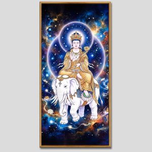 Phổ Hiền Bồ Tát | Tranh hộp đèn cao cấp | Mã tranh 624 | Tranh TÂM