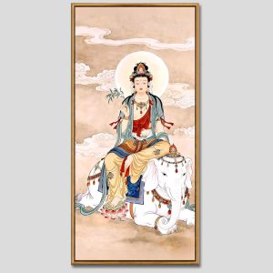 Phổ Hiền Bồ Tát | Tranh hộp đèn cao cấp | Mã tranh 627 | Tranh TÂM