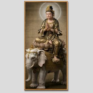 Phổ Hiền Bồ Tát | Tranh hộp đèn cao cấp | Mã tranh 629 | Tranh TÂM