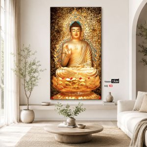 Phật A Di Đà | Tranh hộp đèn cao cấp | Mã tranh 63 | [tranhtam.com] - Ảnh 3
