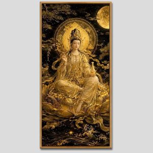 Quán Thế Âm Bồ Tát | Tranh hộp đèn cao cấp | Mã tranh 659 | Tranh TÂM