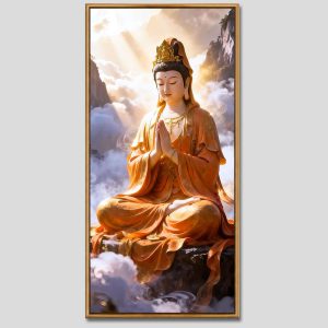 Quán Thế Âm Bồ Tát | Tranh hộp đèn cao cấp | Mã tranh 663 | Tranh TÂM