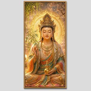 Quán Thế Âm Bồ Tát | Tranh hộp đèn cao cấp | Mã tranh 683 | Tranh TÂM