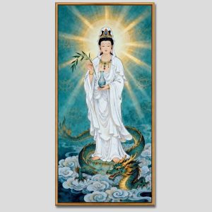Quán Thế Âm Bồ Tát | Tranh hộp đèn cao cấp | Mã tranh 684 | Tranh TÂM