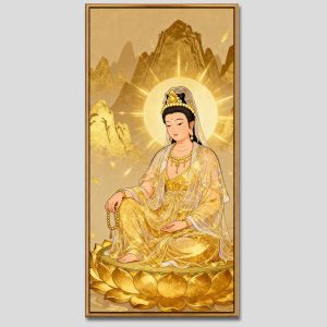 Quán Thế Âm Bồ Tát | Tranh hộp đèn cao cấp | Mã tranh 688 | Tranh TÂM