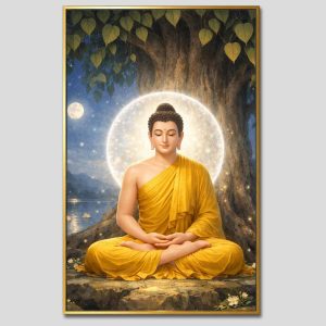 Phật Thích Ca Mâu Ni | Tranh hộp đèn cao cấp | Mã tranh 758 | Tranh TÂM