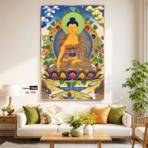 Phật Thích Ca Mâu Ni | Tranh hộp đèn cao cấp | Mã tranh 759 | Tranh TÂM - Ảnh 4