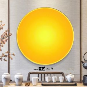 Alternative view of Tranh hào quang đặt sau tượng Phật | Tranh hộp đèn cao cấp | Mã tranh 76 | Tranh TÂM