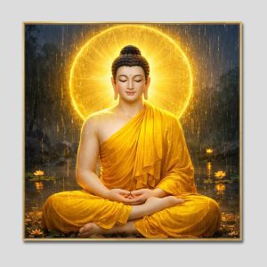 Phật Thích Ca Mâu Ni | Tranh hộp đèn cao cấp | Mã tranh 761 | Tranh TÂM