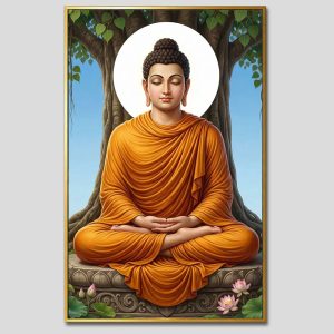 Phật Thích Ca Mâu Ni | Tranh hộp đèn cao cấp | Mã tranh 763 | Tranh TÂM