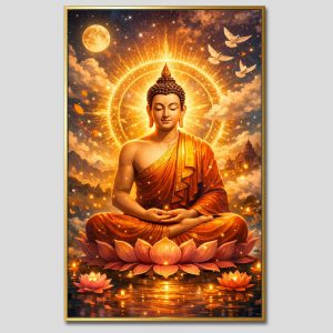 Phật Thích Ca Mâu Ni | Tranh hộp đèn cao cấp | Mã tranh 764 | Tranh TÂM