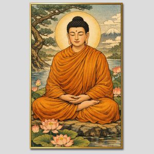 Phật Thích Ca Mâu Ni | Tranh hộp đèn cao cấp | Mã tranh 770 | Tranh TÂM