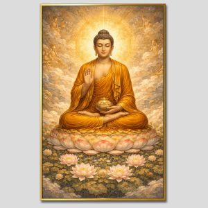 Phật Thích Ca Mâu Ni | Tranh hộp đèn cao cấp | Mã tranh 772 | Tranh TÂM