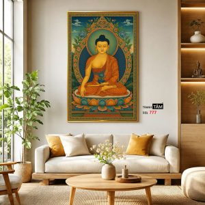 Phật Thích Ca Mâu Ni | Tranh hộp đèn cao cấp | Mã tranh 777  | Tranh TÂM - Ảnh 3