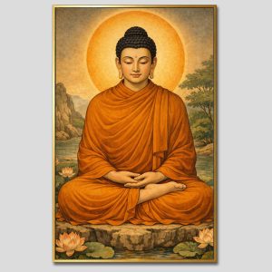 Phật Thích Ca Mâu Ni | Tranh hộp đèn cao cấp | Mã tranh 779 | Tranh TÂM