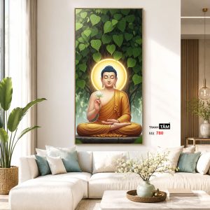 Phật Thích Ca Mâu Ni | Tranh hộp đèn cao cấp | Mã tranh 780 | Tranh TÂM - Ảnh 5