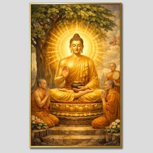 Phật Thích Ca Mâu Ni | Tranh hộp đèn cao cấp | Mã tranh 785 | Tranh TÂM