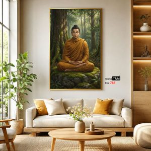 Phật Thích Ca Mâu Ni | Tranh hộp đèn cao cấp | Mã tranh 788 | Tranh TÂM - Ảnh 3