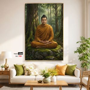 Alternative view of Phật Thích Ca Mâu Ni | Tranh hộp đèn cao cấp | Mã tranh 788 | Tranh TÂM