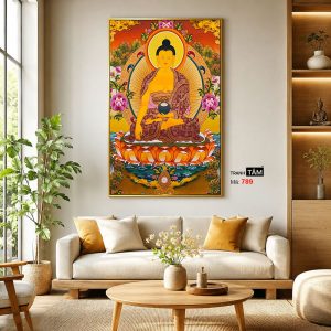 Phật Thích Ca Mâu Ni | Tranh hộp đèn cao cấp | Mã tranh 789 | Tranh TÂM - Ảnh 3