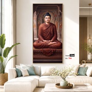 Phật Thích Ca Mâu Ni | Tranh hộp đèn cao cấp | Mã tranh 794 | Tranh TÂM - Ảnh 5