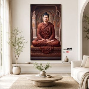 Phật Thích Ca Mâu Ni | Tranh hộp đèn cao cấp | Mã tranh 794 | Tranh TÂM - Ảnh 4
