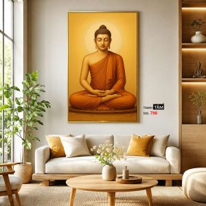 Phật Thích Ca Mâu Ni | Tranh hộp đèn cao cấp | Mã tranh 796 | Tranh TÂM - Ảnh 3