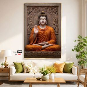 Alternative view of Phật Thích Ca Mâu Ni | Tranh hộp đèn cao cấp | Mã tranh 803 | Tranh TÂM