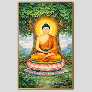 Phật Thích Ca Mâu Ni | Tranh hộp đèn cao cấp | Mã tranh 805 | Tranh TÂM