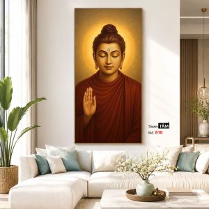 Phật Thích Ca Mâu Ni | Tranh hộp đèn cao cấp | Mã tranh 810 | Tranh TÂM - Ảnh 5