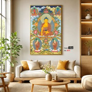 Phật Thích Ca Mâu Ni | Tranh hộp đèn cao cấp | Mã tranh 811 | Tranh TÂM - Ảnh 3