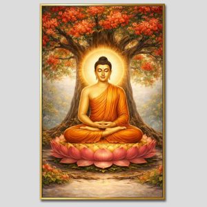 Phật Thích Ca Mâu Ni | Tranh hộp đèn cao cấp | Mã tranh 815 | Tranh TÂM