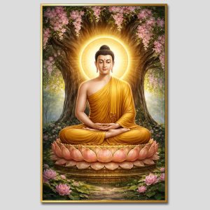 Phật Thích Ca Mâu Ni | Tranh hộp đèn cao cấp | Mã tranh 822 | Tranh TÂM