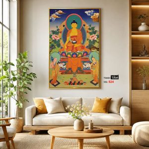 Phật Thích Ca Mâu Ni | Tranh hộp đèn cao cấp | Mã tranh 824 | Tranh TÂM - Ảnh 3