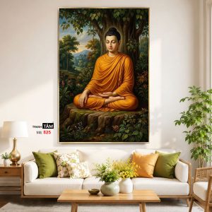 Alternative view of Phật Thích Ca Mâu Ni | Tranh hộp đèn cao cấp | Mã tranh 825 | Tranh TÂM
