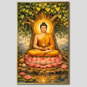 Phật Thích Ca Mâu Ni | Tranh hộp đèn cao cấp | Mã tranh 826 | Tranh TÂM