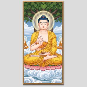 Phật Thích Ca Mâu Ni | Tranh hộp đèn cao cấp | Mã tranh 828 | Tranh TÂM