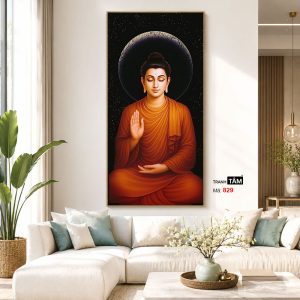 Phật Thích Ca Mâu Ni | Tranh hộp đèn cao cấp | Mã tranh 829 | Tranh TÂM - Ảnh 5