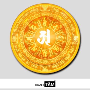 Tranh Mandala (Mạn-đà-la) | Tranh hộp đèn cao cấp | Mã tranh 83 | [tranhtam.com]