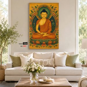 Phật Thích Ca Mâu Ni | Tranh hộp đèn cao cấp | Mã tranh 831 | Tranh TÂM - Ảnh 4