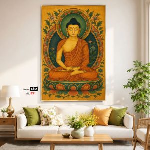 Alternative view of Phật Thích Ca Mâu Ni | Tranh hộp đèn cao cấp | Mã tranh 831 | Tranh TÂM